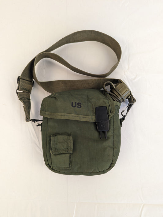 2Qt. Collapsible Water Canteen w/ Water Cover + Sling