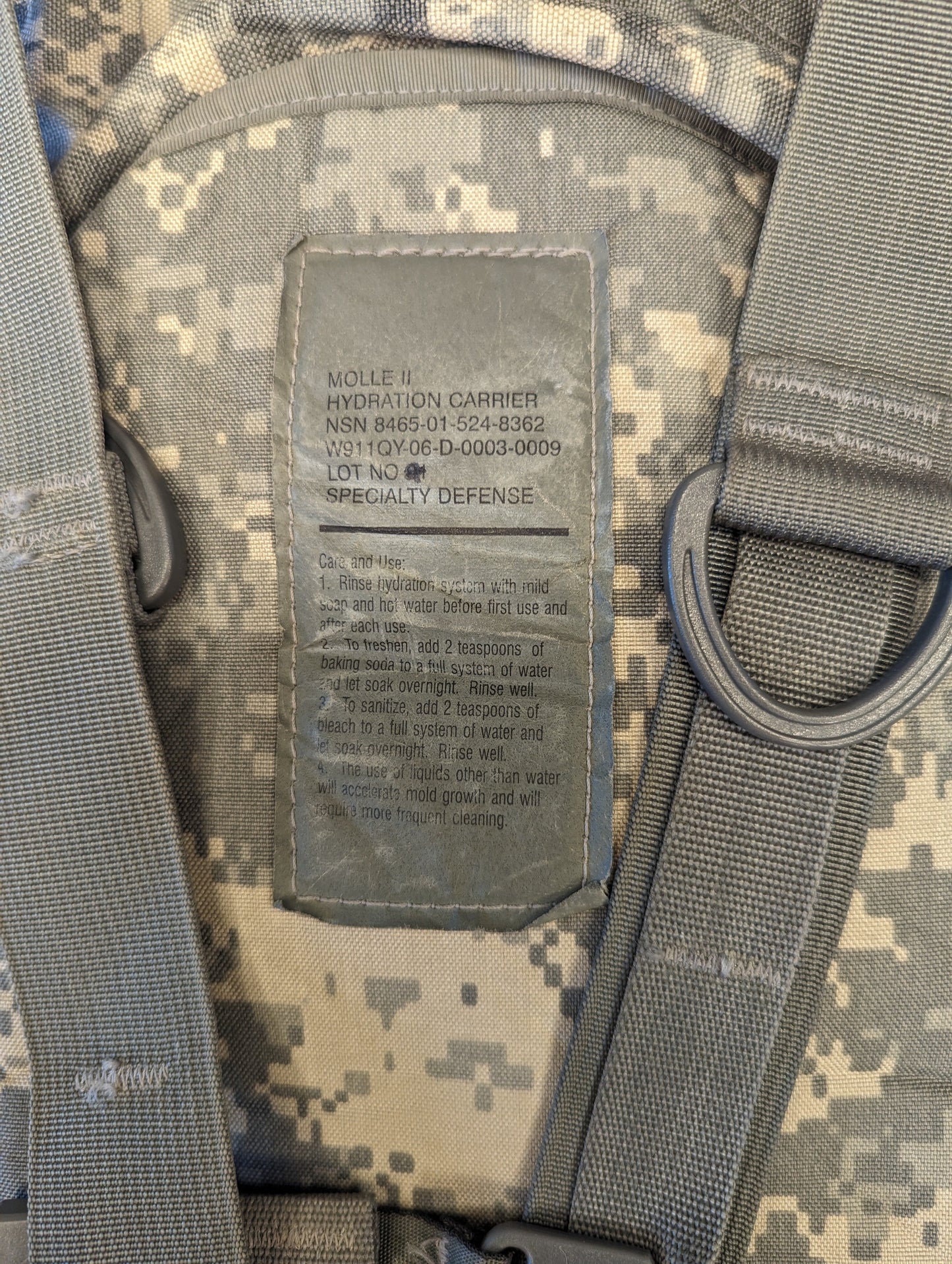 Hydration System - ACU