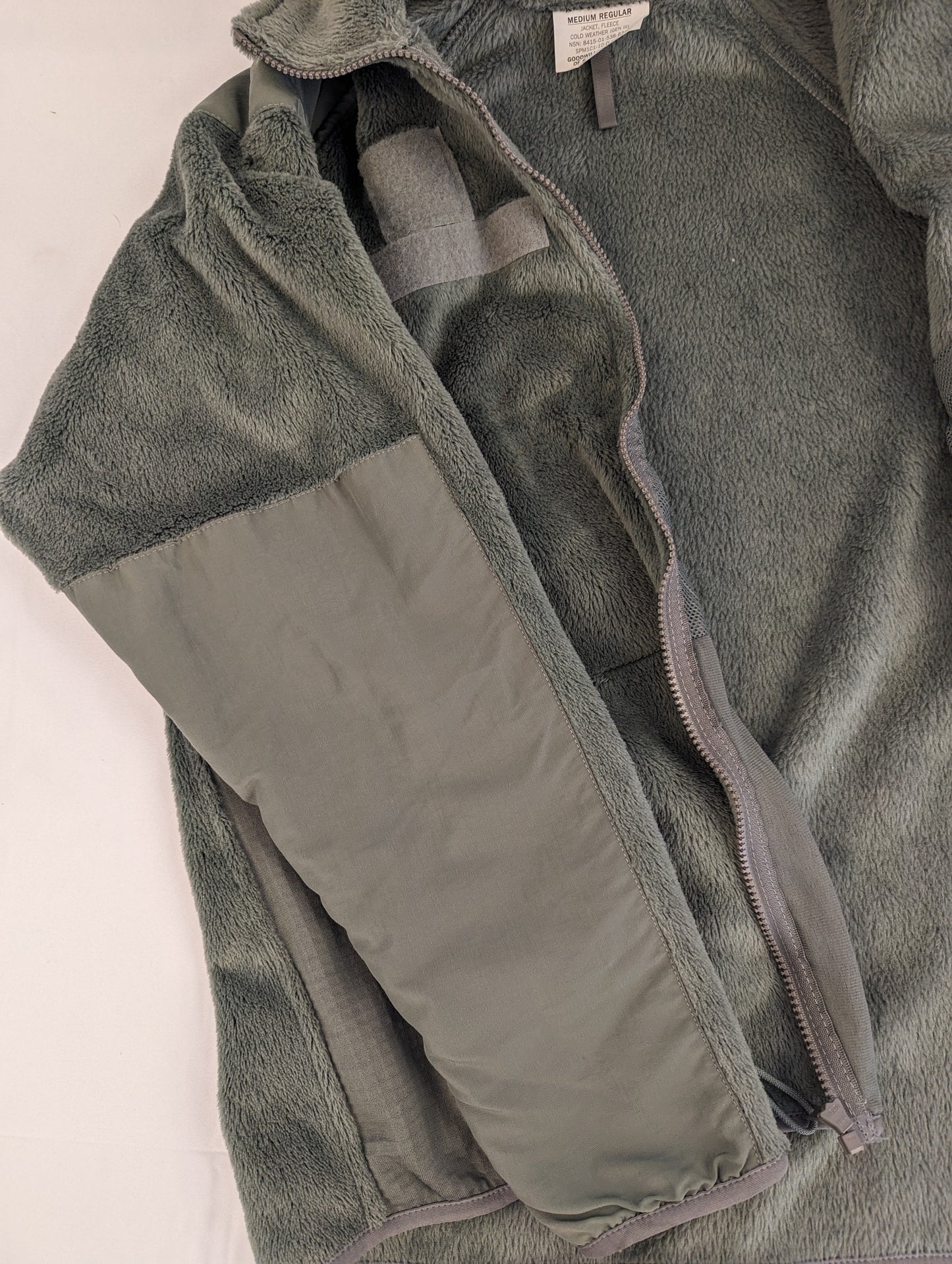 Cold Weather Jacket (Fleece) - Green