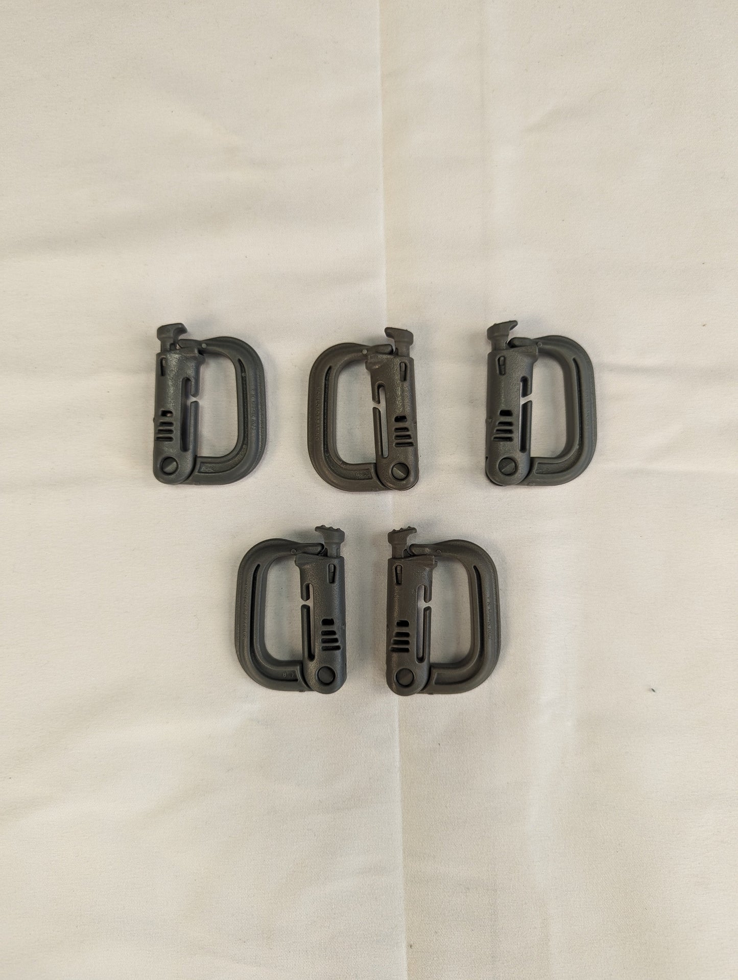 USGI ITW Nexus MOLLE Grimloc Carabiner 5 pack