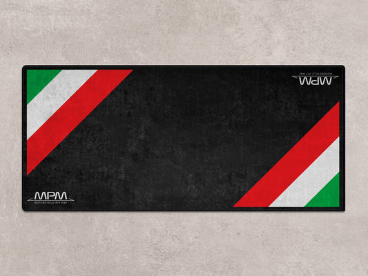 MPM Motorcycle Mat for Vespa Italian Flag- MM7216