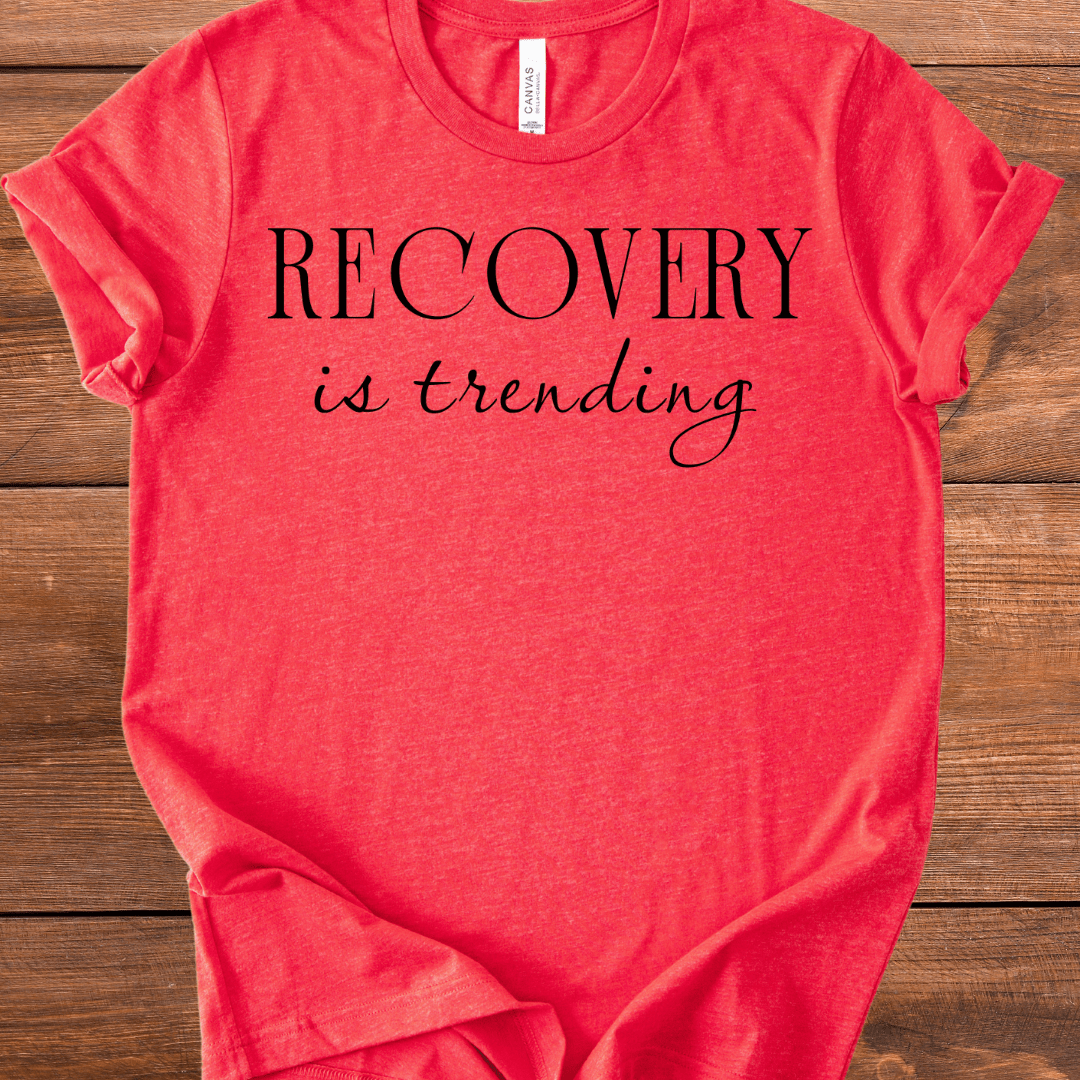 Vintage Blend Recovery T-Shirt | Inspiring Sobriety |  Recovery Is Trending