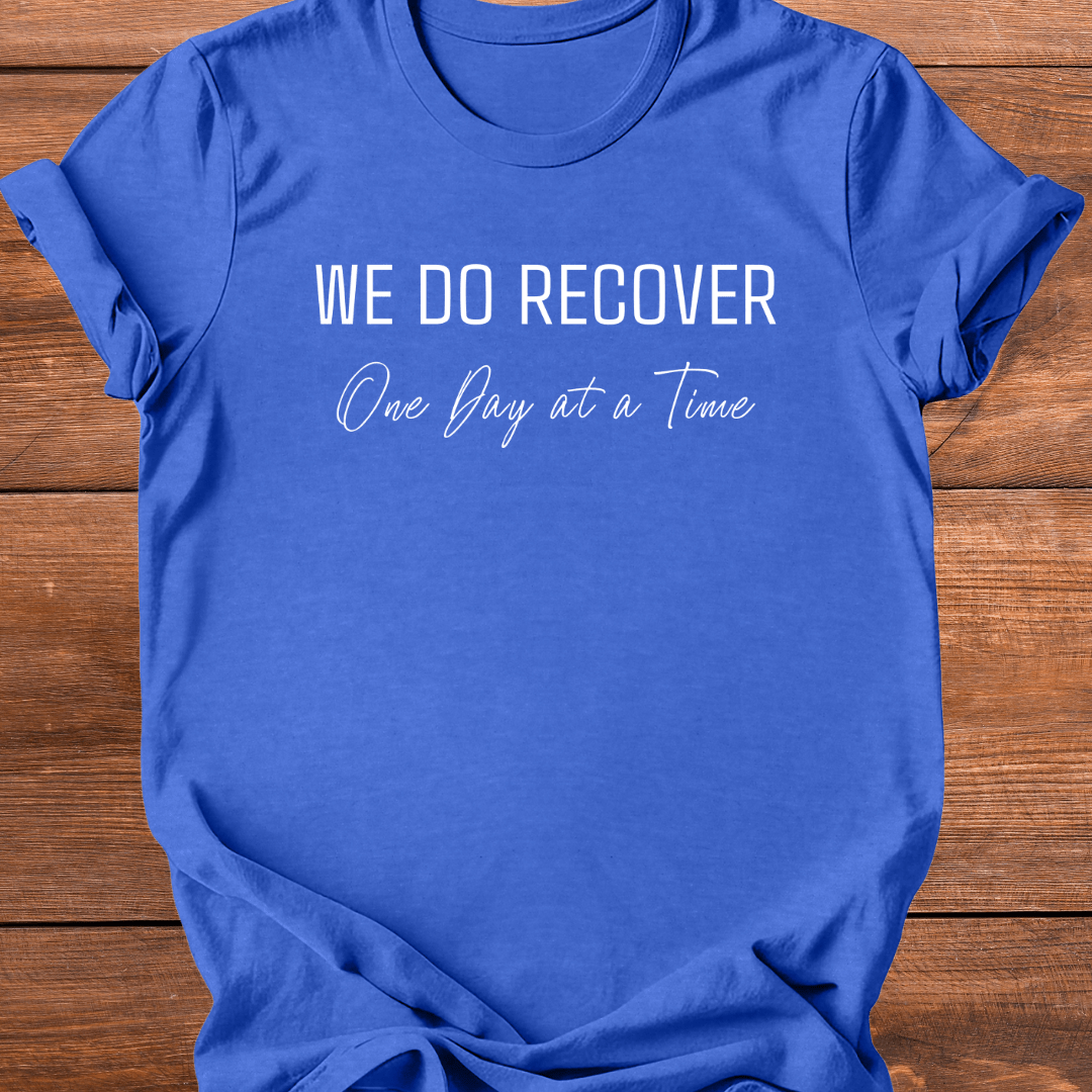 Vintage Blend Recovery T-Shirt | Inspiring Sobriety |  We Do Recover