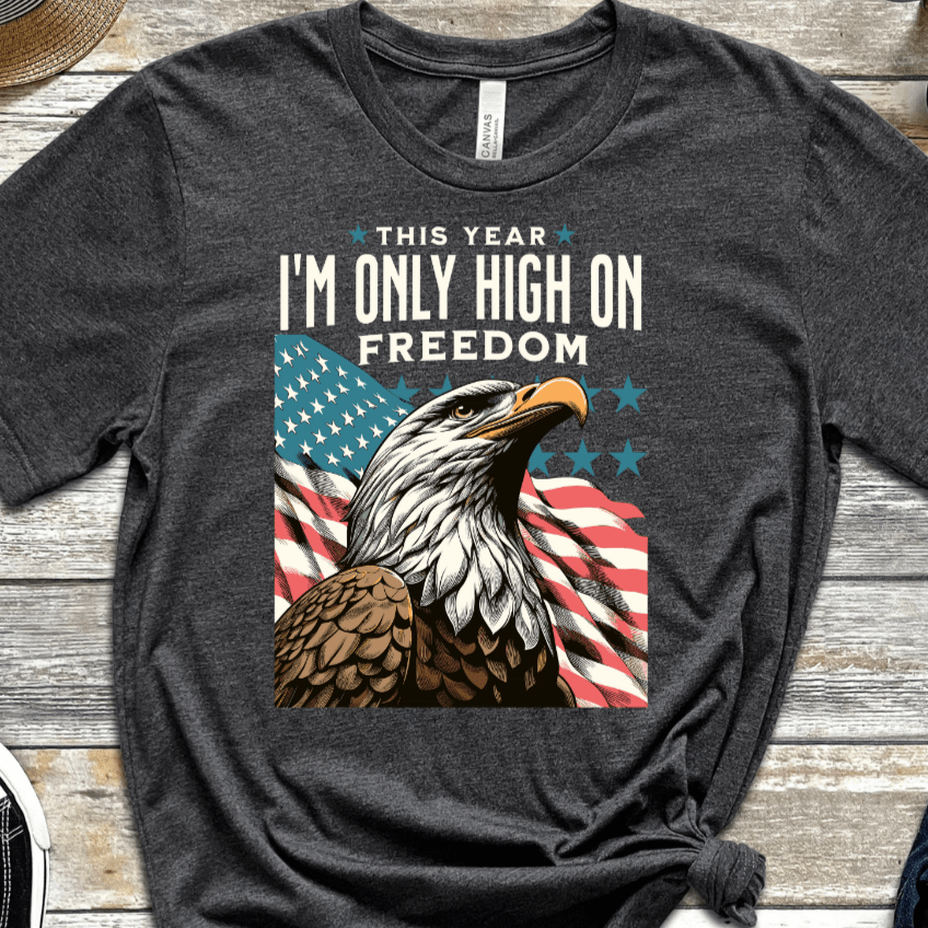 Vintage Recovery T-Shirt | Inspiring Sobriety |  High on Freedom