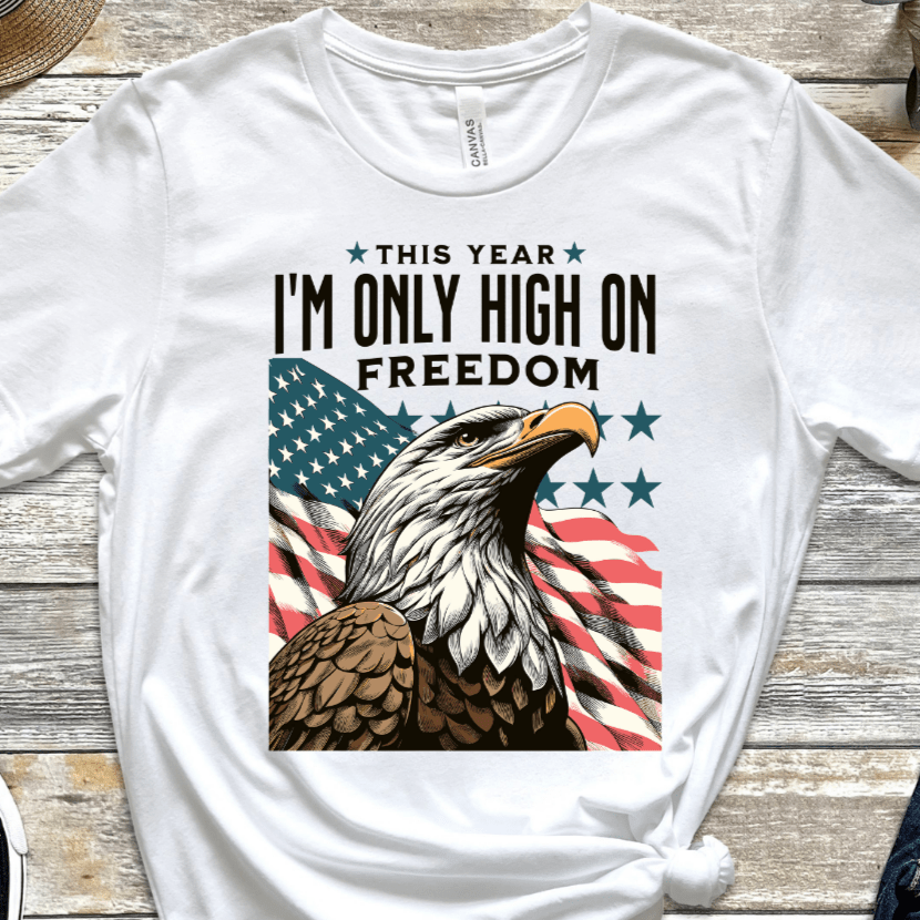 Vintage Recovery T-Shirt | Inspiring Sobriety |  High on Freedom
