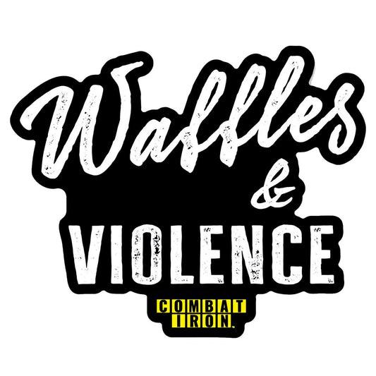 Waffles & Violence Decal