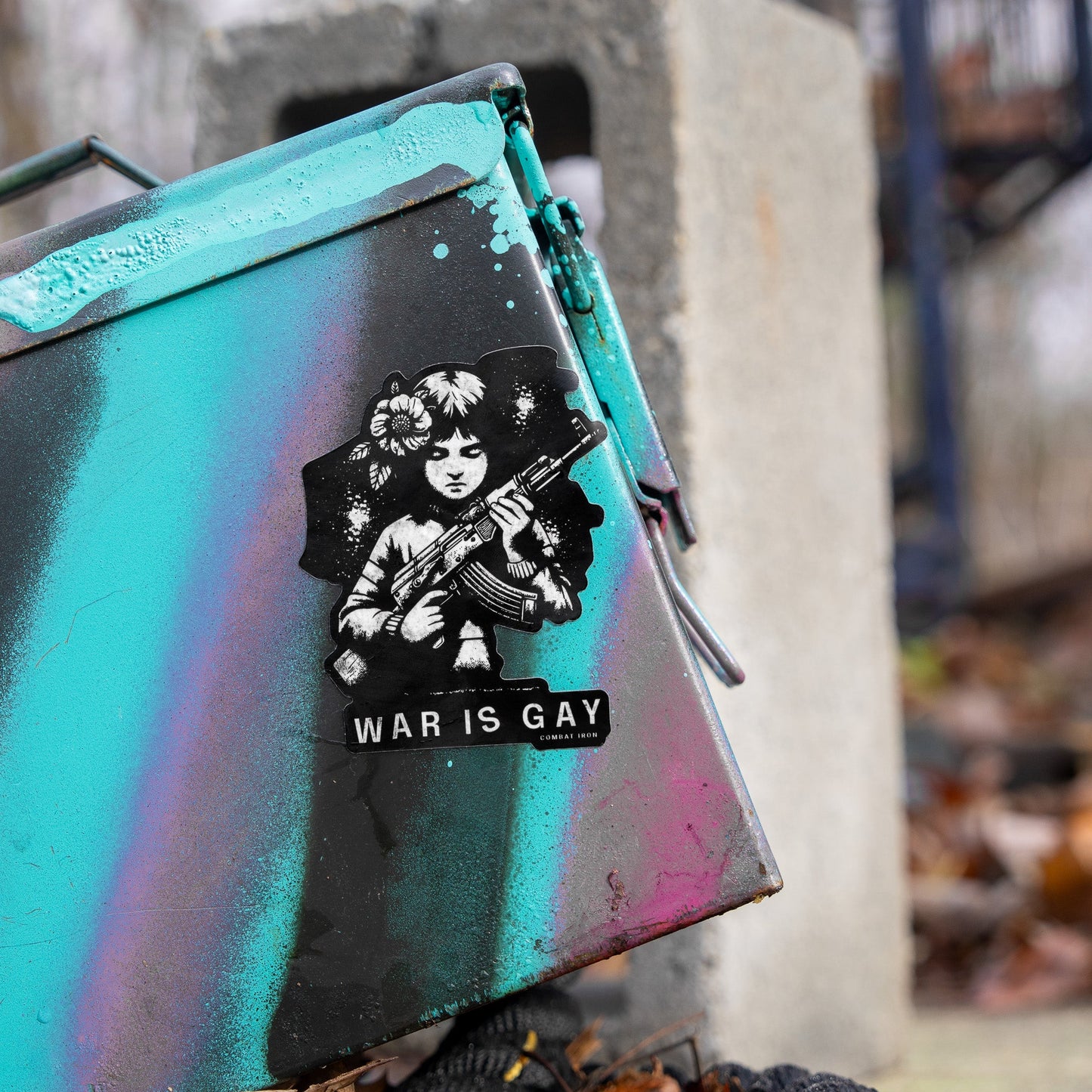 War Is Gay Decal