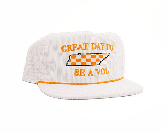 White Great Day To Be A Vol