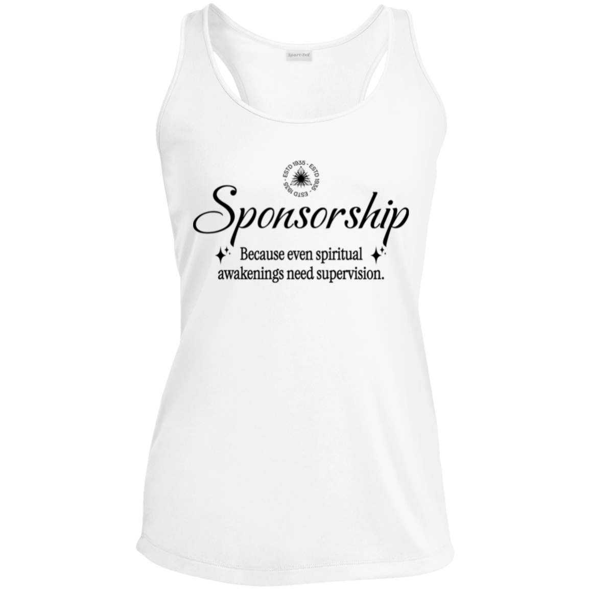 Womens Recovery Tank | Inspiring Sobriety |  Sponsorship