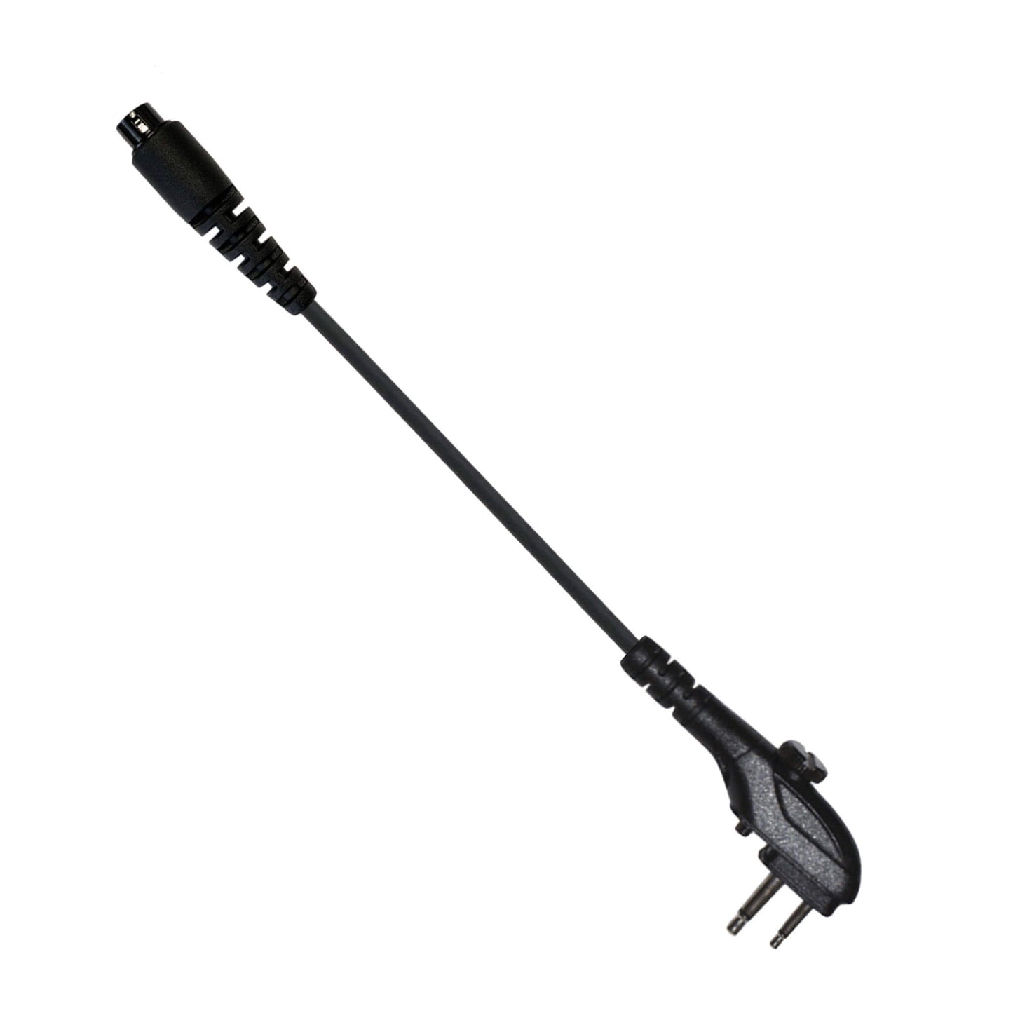 Tactical Radio Adapter/PTT for Headset w/ Quick Disconnect(Hirose): NATO/Military Wiring, Gentex, Ops-Core, OTTO, 3M Peltor ComTac, XPI, Helicopter, & More - Hytera PD-501, PD-562, PD4 Series, TC-Series