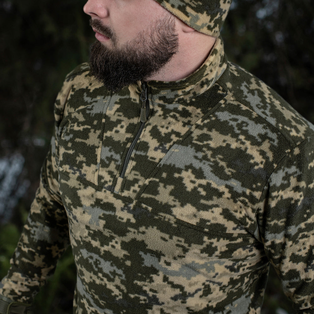 M-Tac Delta Fleece Jacket - Tactical Underwear Top Sweater 1/4 Zip