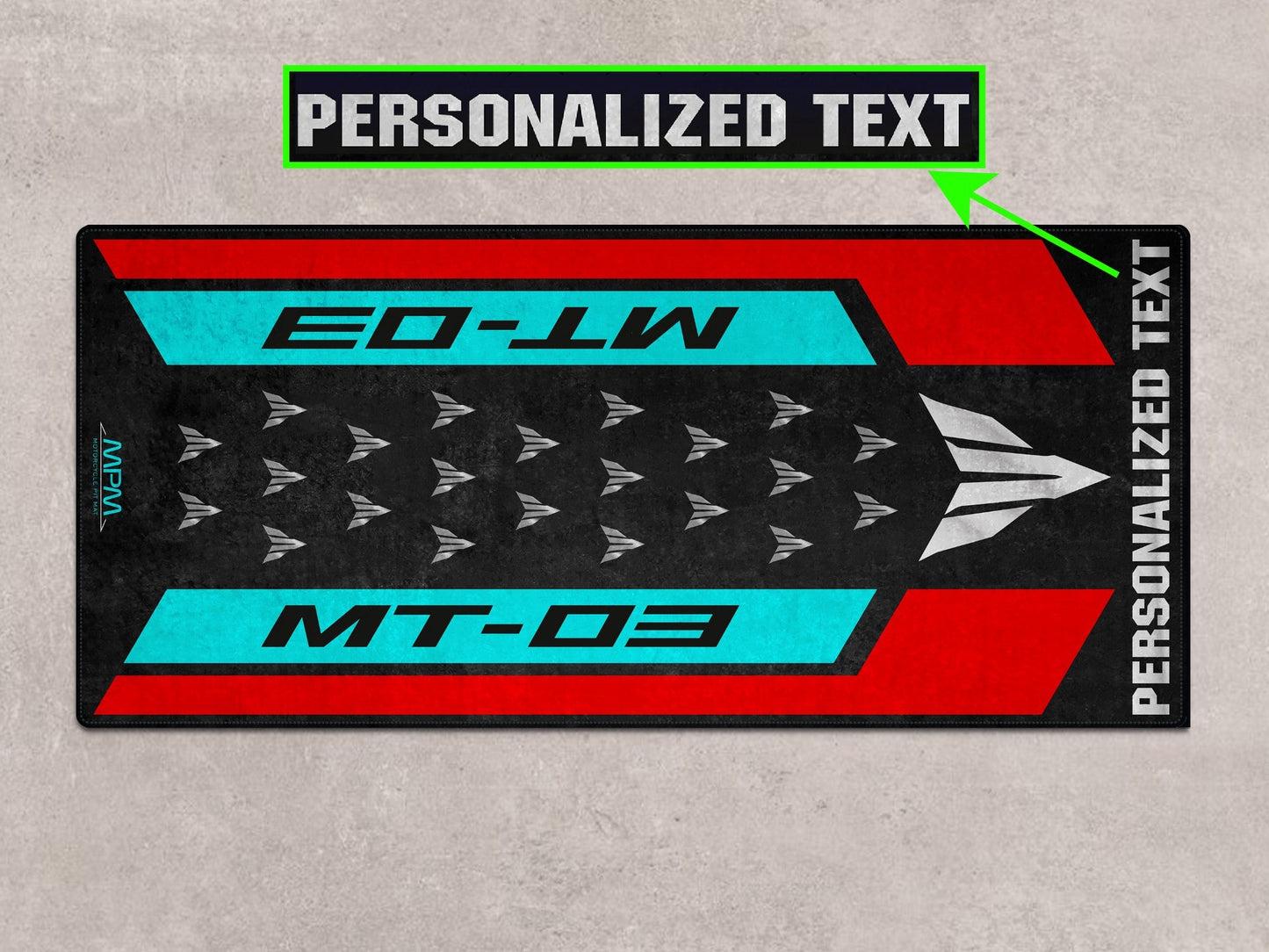 MPM Motorcycle Mat for Yamaha MT-03 - MM7121