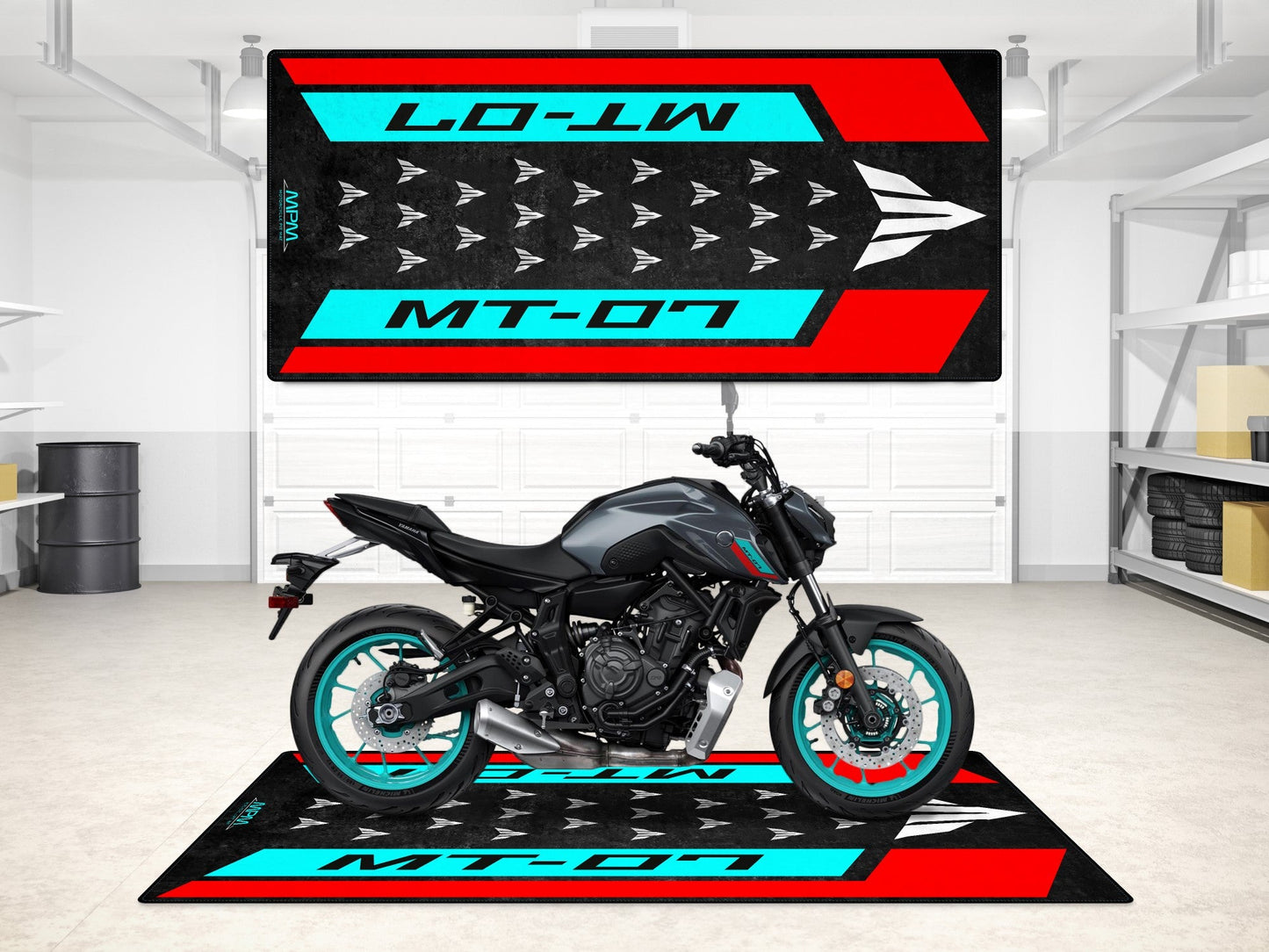 MPM Motorcycle Mat for Yamaha MT-07 - MM7119