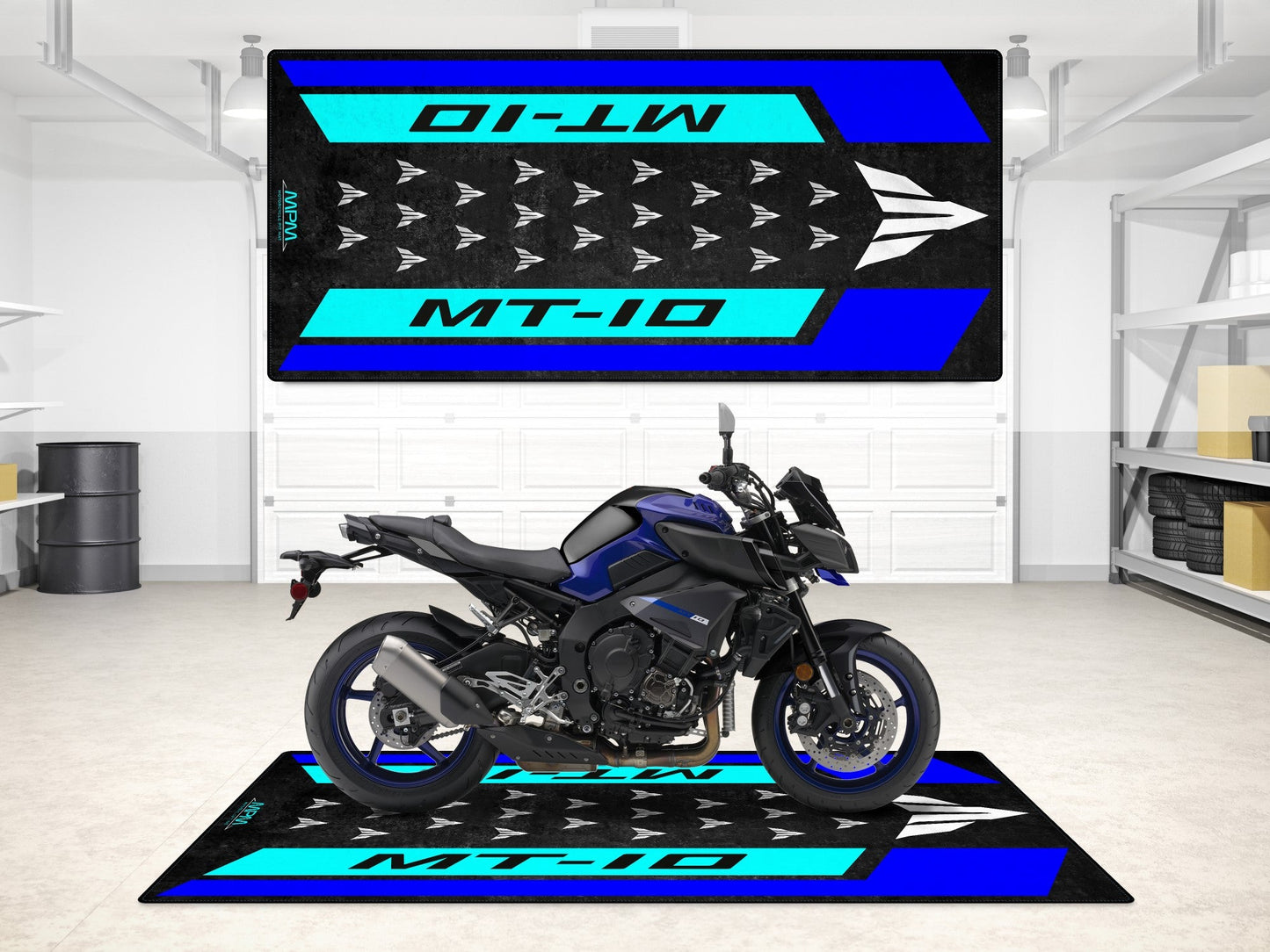 MPM Motorcycle Mat for Yamaha MT-10 - MM7115