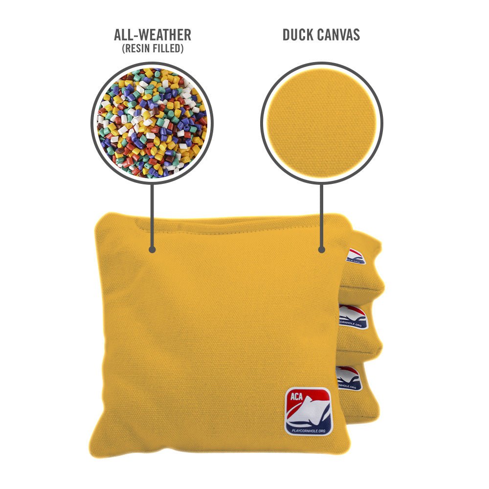 Yellow Daily 66x Cornhole Bags