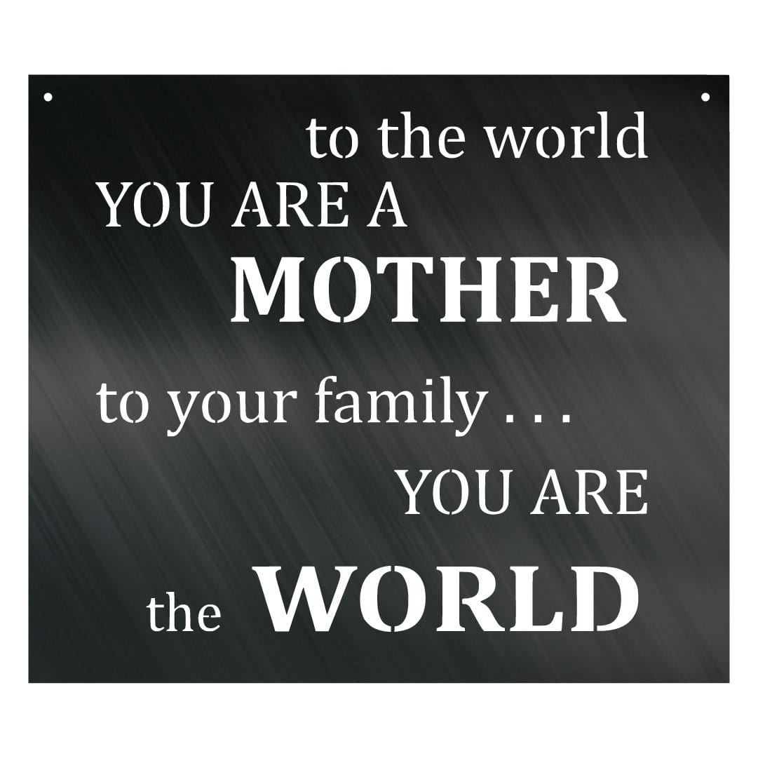 You Are The World